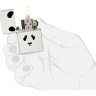 Zippo Classic 28860 — матовая белая зажигалка