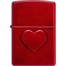Зажигалка ZIPPO STAMPED HEART DESIGN 46588
